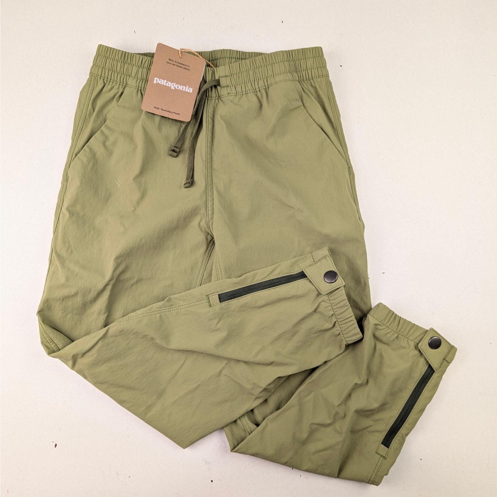 Patagonia Youth Large 12 Quandry Pants - Buckhorn Green